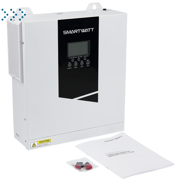 Солнечный инвертор SMARTWATT INV ECO II, 1.5 кВт, АКБ 12 В, 1 фаза, 1 MPPT